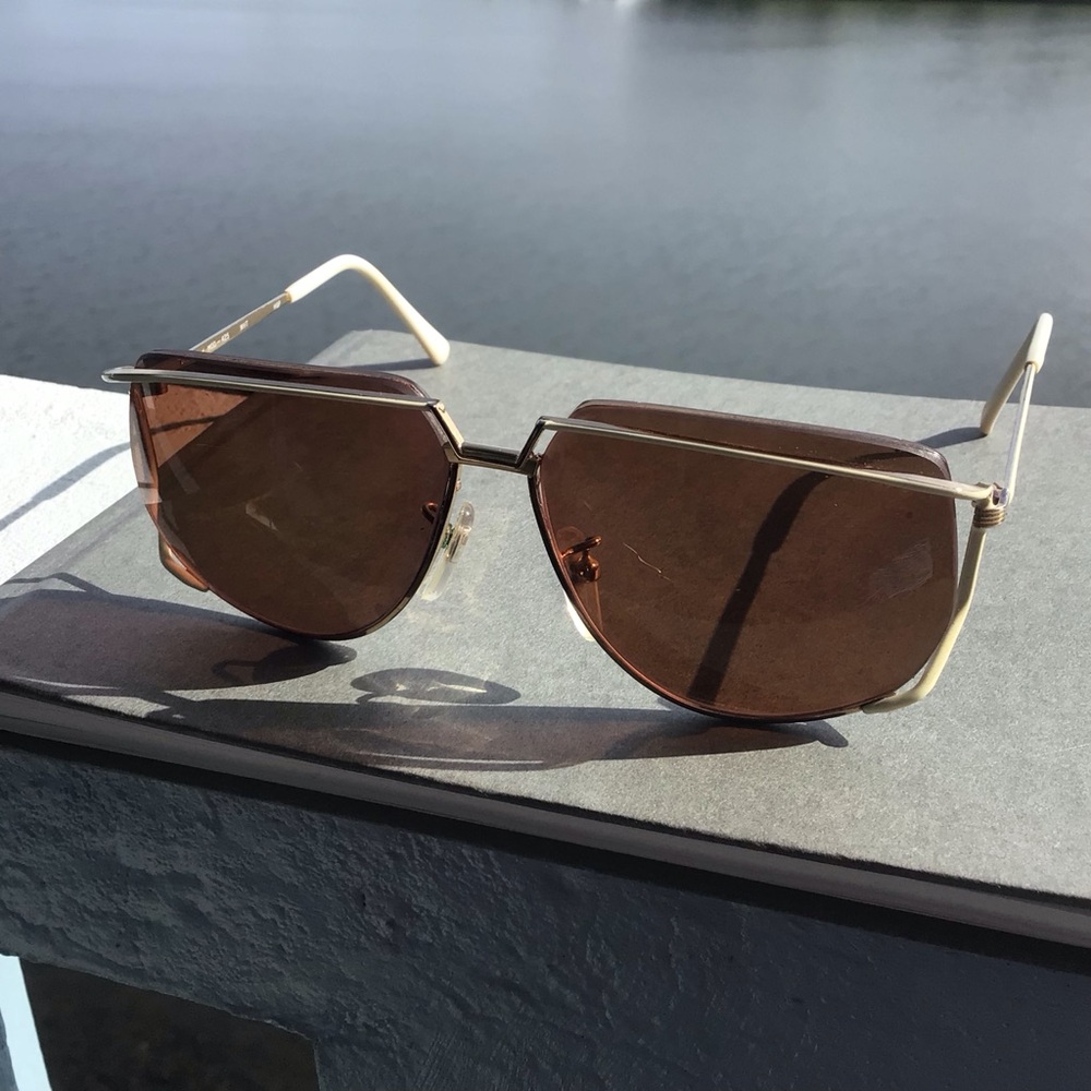 Rare Groovy Tura Sunglasses Mod 425 WHY HGP Made in Japan - Picture 12 of 16